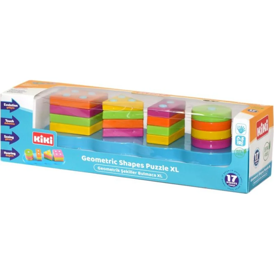Kiki Geometrik Şekiller Bulmaca XL AE-1420