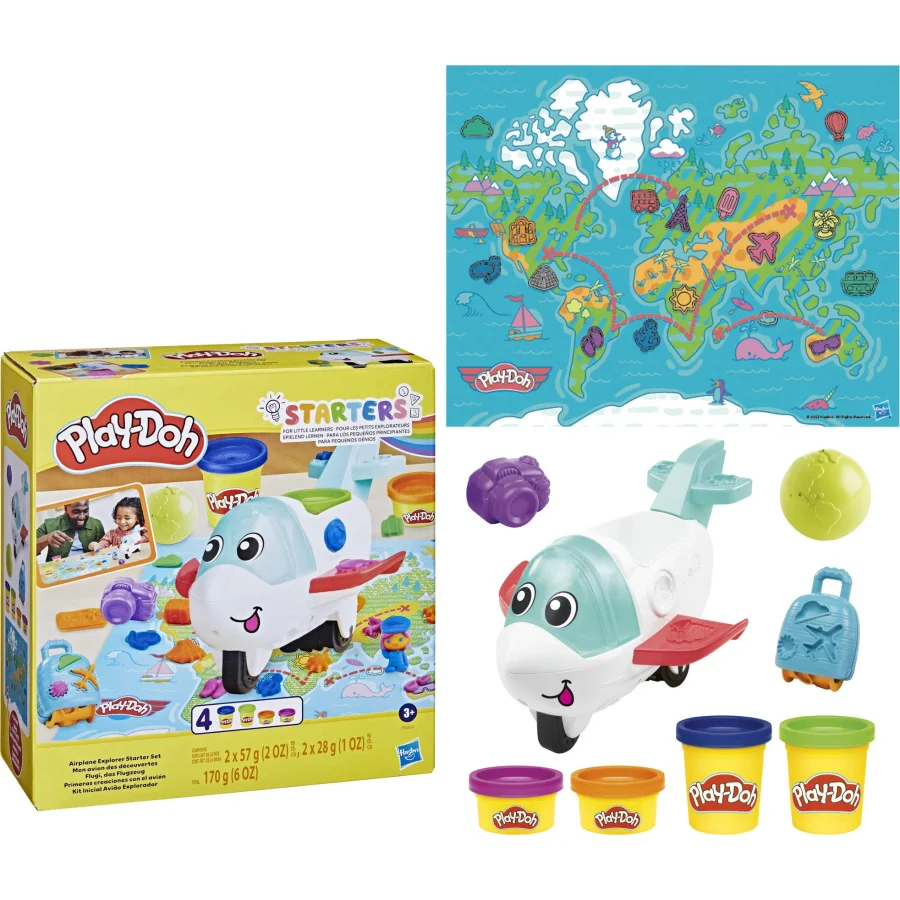 Play Doh Starters Eğlenceli Uçak Oyunu