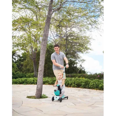 Globber Go Up Baby 360 Scooter, Işıklı, Koyu Mint
