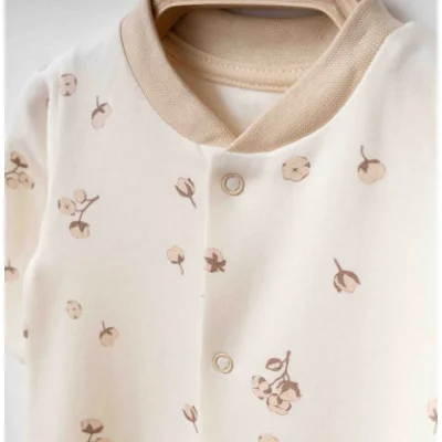 Eslenza Şapkalı Tulum, Ekru