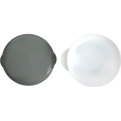 BabyJem Vakumlu Mama Tabağı, Gri