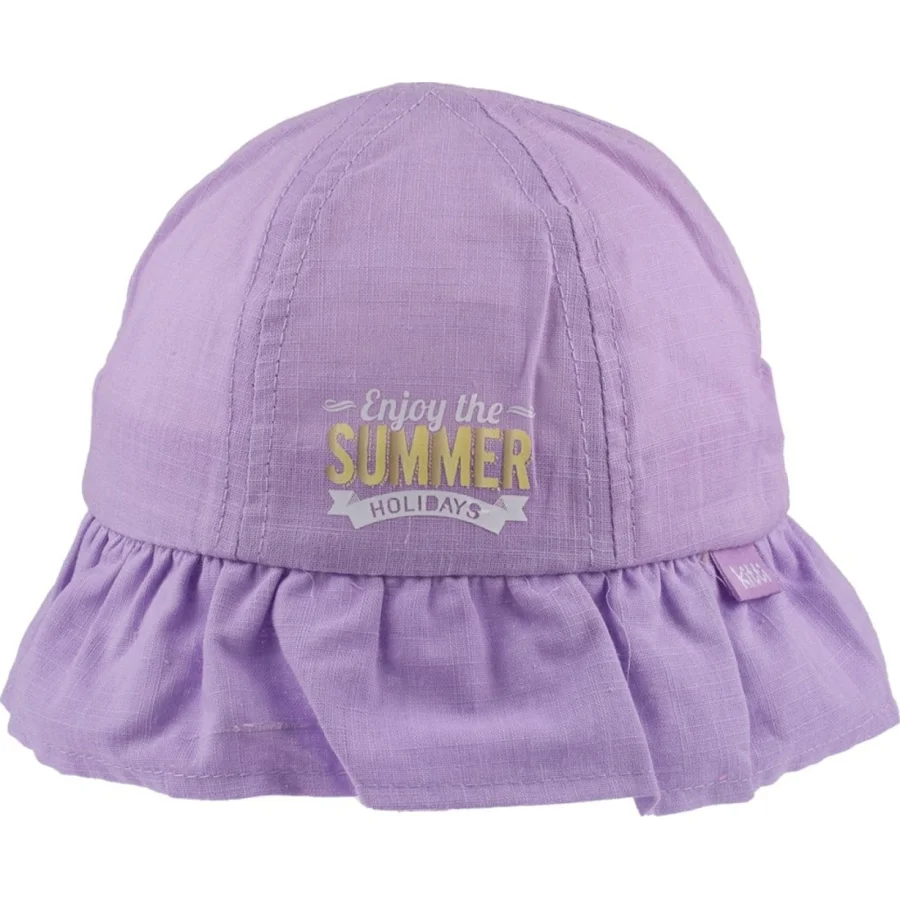 Kitti Bebe Maksi Şapka, 1-3 Yaş, Lila