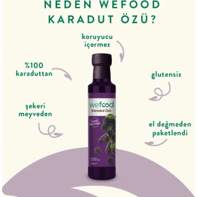 Wefood Karadut Özü, 335 g