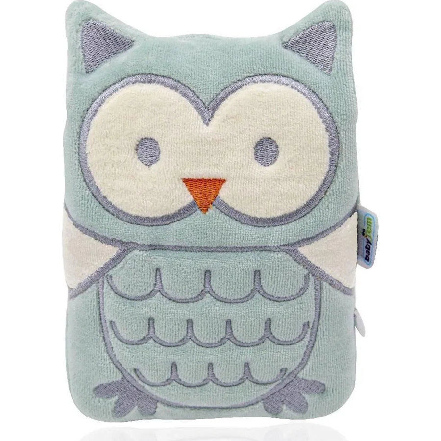 BabyJem Kiraz Çekirdekli Kadife Gaz Yastığı, Yeşil Kurbağa