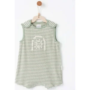 Andywawa Bamboo Striped Tulum, Yeşil