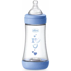 Chicco Perfect 5 Antikolik PP Biberon, 240 ml, Boy