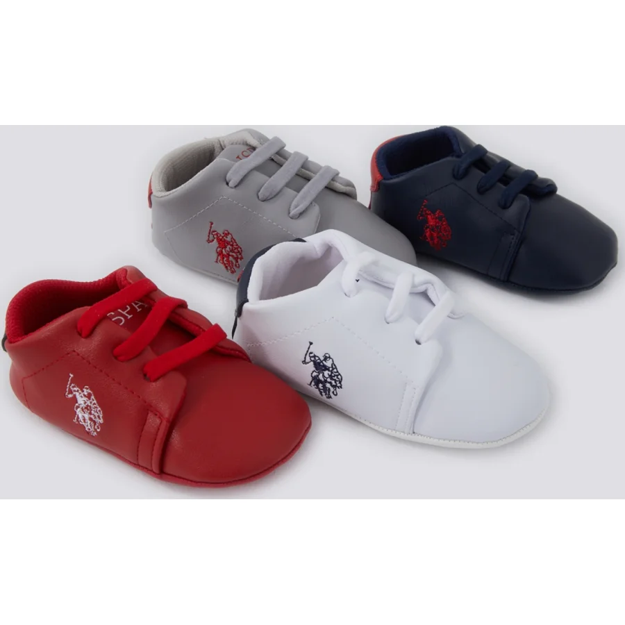 U.S. Polo Assn Erkek Bebek Ayakkabı, Kırmızı