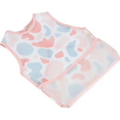 BabyJem Leke Tutmaz Giymeli Önlük, Pembe