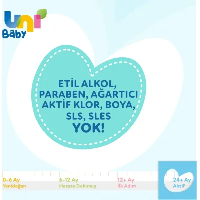 Uni Baby Aktif Sıvı Çamaşır Deterjanı, 1500 ml