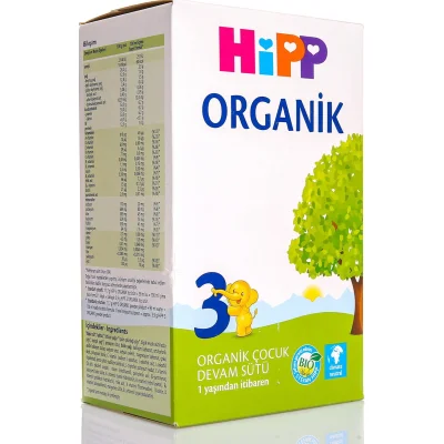 Hipp 3 Organik Çocuk Devam Sütü, 600 g