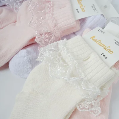 Katamino Akel Aks. Bebek Soket Çorap, 2'li, Asorti