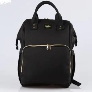 M&Y Go Anne Bebek Bakım Sırt Çantası, Siyah