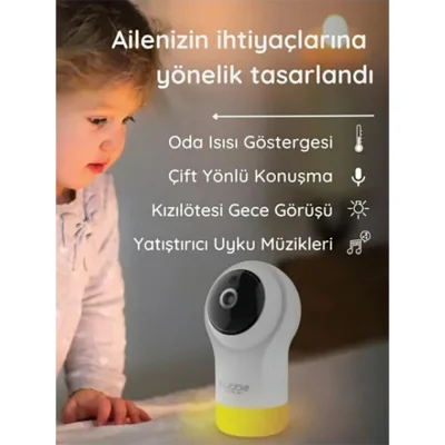 Hubble Glow Full HD Wifi Bebek Kamerası HBL18