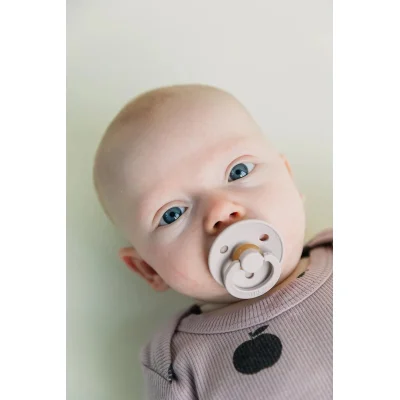 Bibs Colour Kauçuk Emzik 18+ Ay Ivory