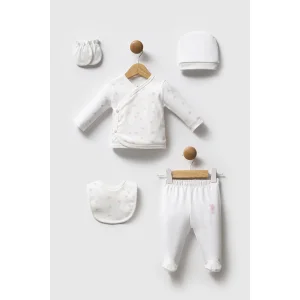 U.S. Polo Assn Hastane Çıkışı 5’li set USB2701 Beyaz