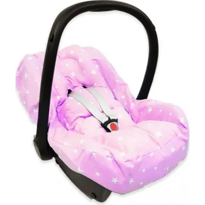 Sevi Bebe Bel Destekli Ana Kucağı Örtüsü, Pembe, Yıldız