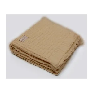 Bistyle Style Baby Pike Battaniye, 110x110 cm,  Bej