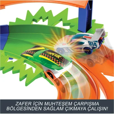 Hot Wheels İkili Yarış ve Akrobasi Pisti