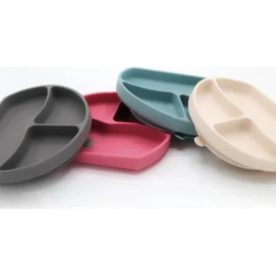 BabyJem Silikon Tabak, Gri