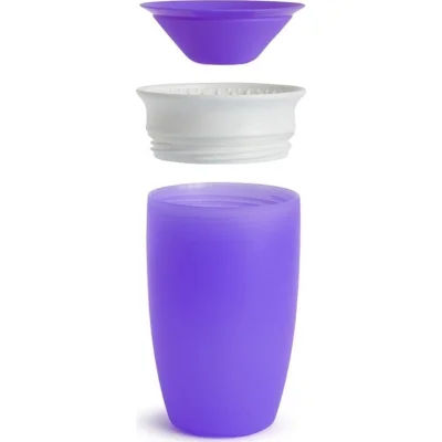 Munchkin Mucize 360° Alıştırma Bardağı 12 Ay+, 296 ml, Mor