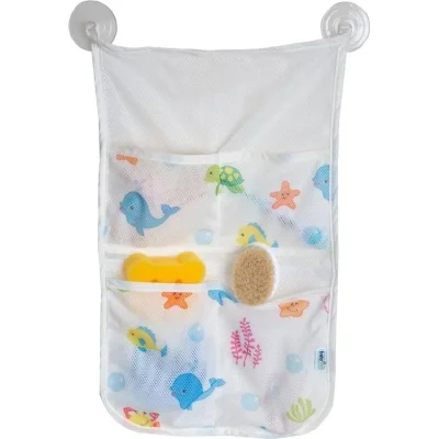 BabyJem Bebek Banyo Oyuncak Torbası, Beyaz