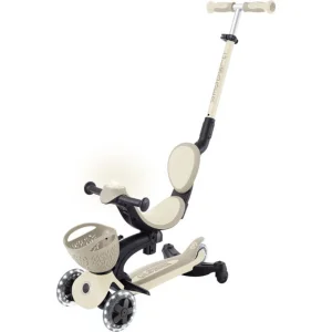 Globber Go Up Baby 360 Scooter (Işıklı) Koyu Bej