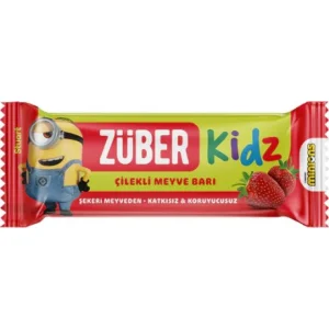Züber Kidz Meyve Barı, 25 g, Çilek
