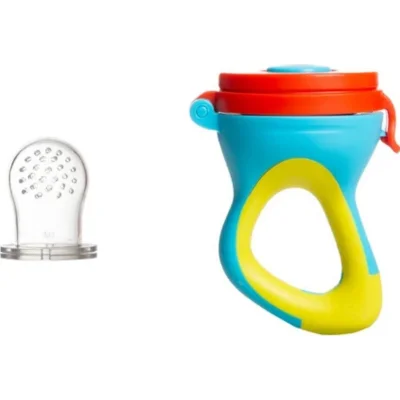 BabyJem Silikon Uçlu Meyve Sebze Emziği, Turuncu