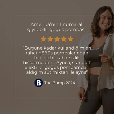 Lansinoh Giyilebilir Göğüs Pompası, Çiftli