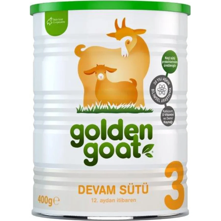 Golden Goat 3 Keçi Sütlü Devam Sütü, 400 g