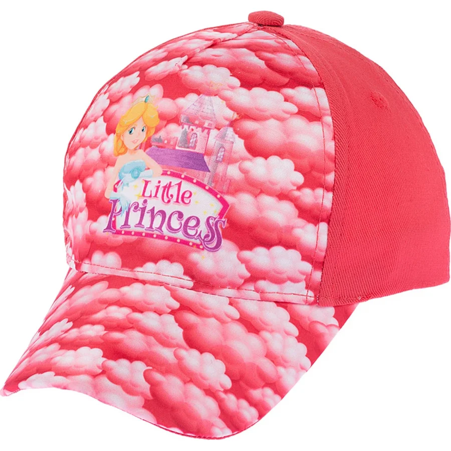 Kitti Dijital Baskılı Kız Şapka