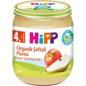 Hipp Organik Armut Şeftali Püresi, 125 g