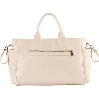 M&Y Athena Deri Anne Bebek Bakım Çantası, Krem