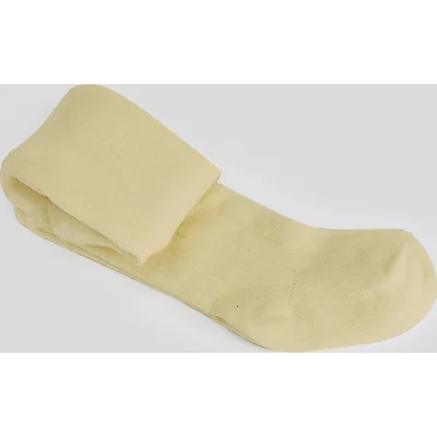 Bistyle Düz Külotlu Çorap, Tekli, Bej