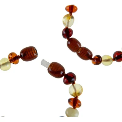 BabyJem Kehribar Bebek Bilekliği, Koyu Bal