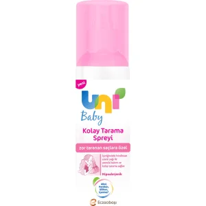 Uni Baby Kolay Saç Tarama Spreyi, 200 ml