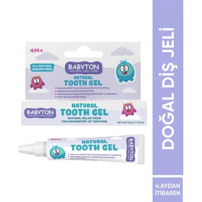 Babyton Bebekler İçin Doğal Diş Jeli