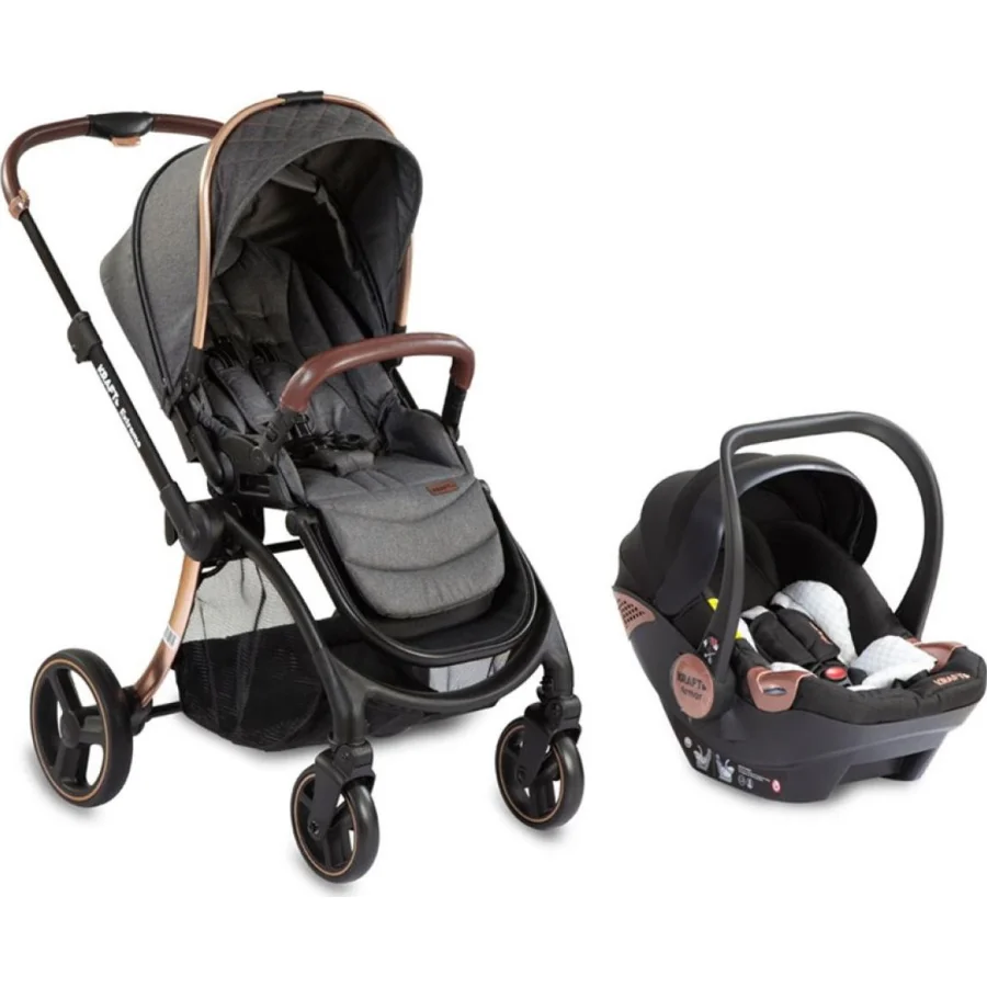 Kraft Extreme Travel Sistem Bebek Arabası, Gri