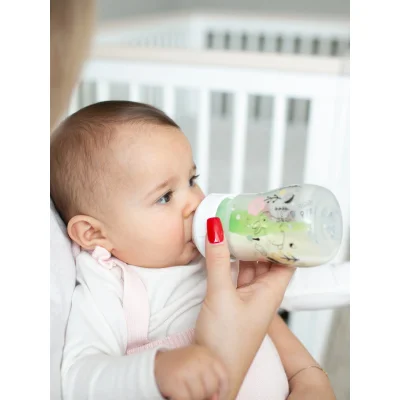 Dr.Brown's Geniş Ağız PP Antikolik Options Biberon, 150 ml, Kız