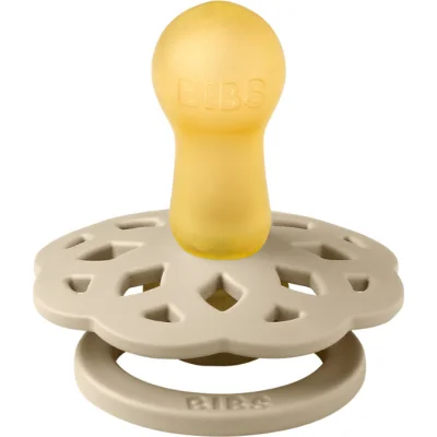 Bibs Boheme Kauçuk Emzik 6-18 Ay Vanilla