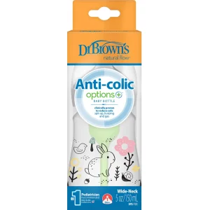 Dr.Brown's Geniş Ağız PP Antikolik Options Biberon, 150 ml, Kız
