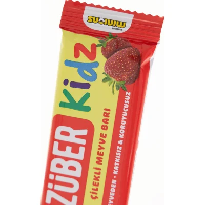 Züber Kidz Meyve Barı, 25 g, Çilek