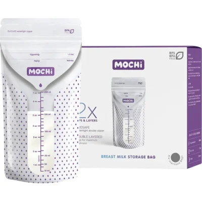 Mochi Anne Sütü Saklama Poşeti, 200 ml, 25 Adet