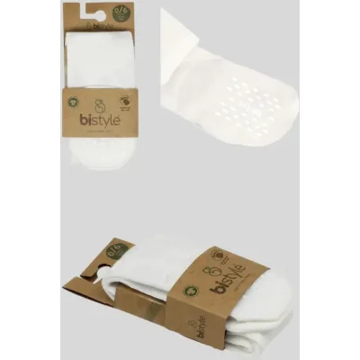 Bistyle Kaymaz Basic Külotlu Çorap, Ekru