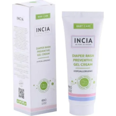 İncia Doğal Pişik Önleyici Jel Krem, 60 ml