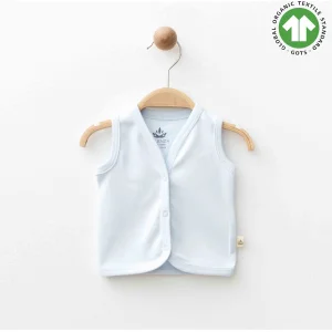 Eslenza Oganik Yelek, Mavi