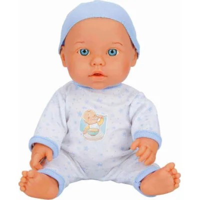 Sunman Bebelou Yemek Zamanı Sesli Bebek Seti, 35 cm