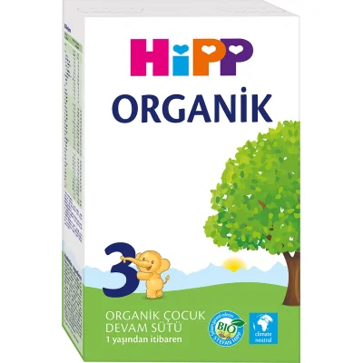 Hipp 3 Organik Devam Sütü, 300 g