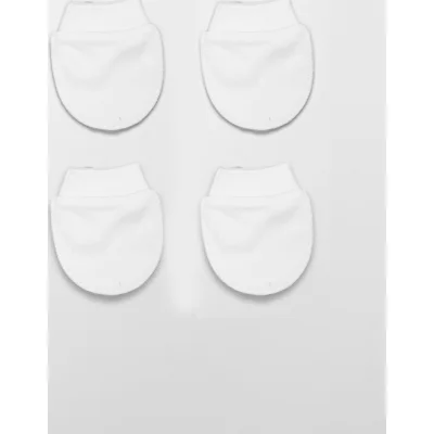 Bistyle Penye Eldiven Basic, 2'li, Beyaz