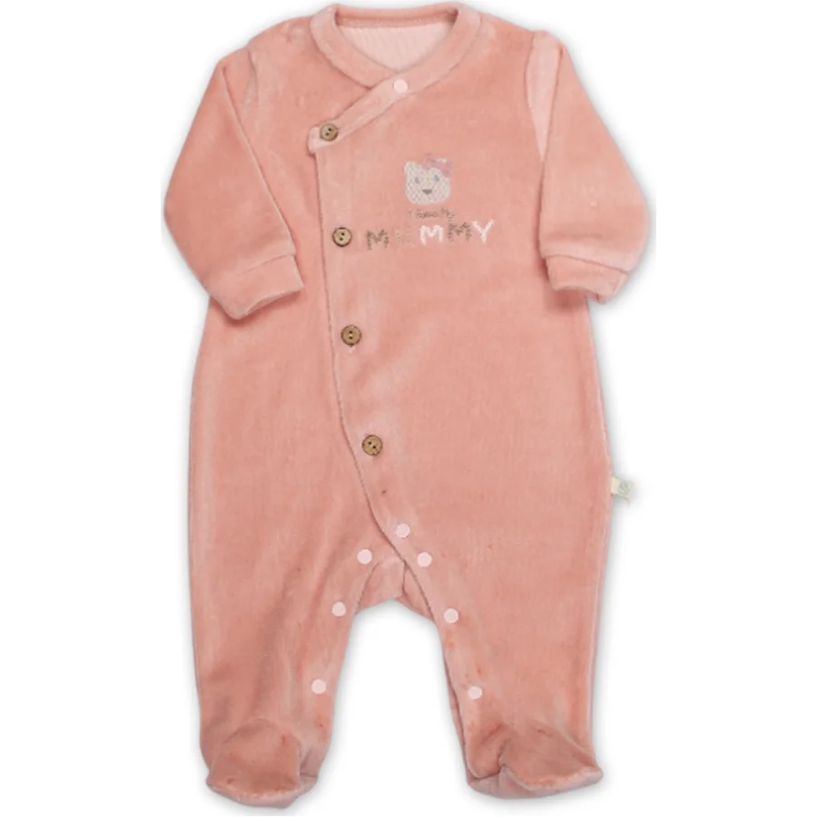 Bistyle Tulum Kadife I Love Mummy, Pembe